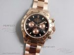 JH Factory Swiss Grade Rolex Cosmograph Daytona In Rose Gold 116505 - 40 MM 4130 Automatic Watch